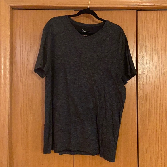 Marc Anthony Heather Grey V Neck Tee - Picture 1 of 3